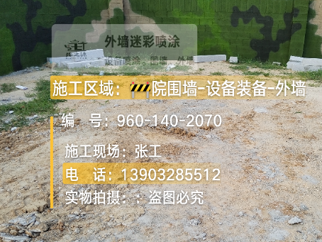 许昌迷彩漆喷涂方法（通用 + 数码专项