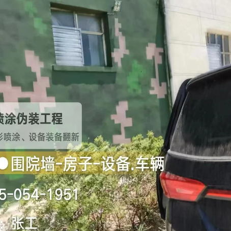 许昌数码迷彩漆施工